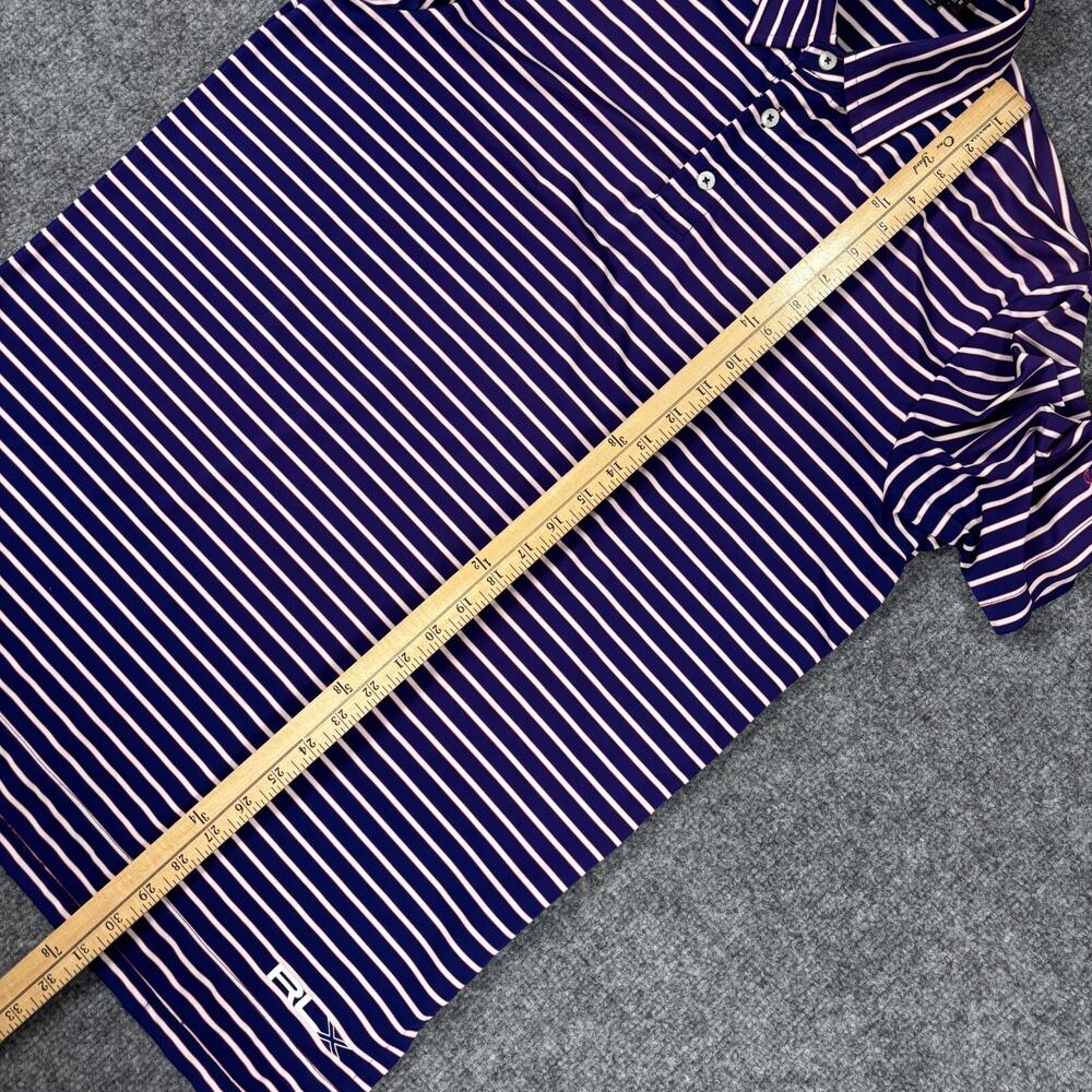 RLX Ralph Lauren Polo Shirt Size Medium Golf w/ Canterbury Logo - Picture 7 of 8